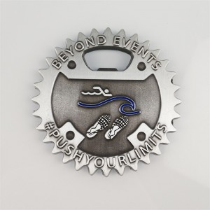 新しいカスタムマラソンメダル新しいマラソン賞メダルボトルオープナー