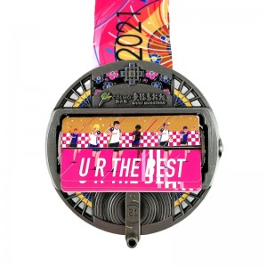 スポーツメダルサプライヤーカスタマイズされた仮想ランメダルOEMランニングメダルファクトリー