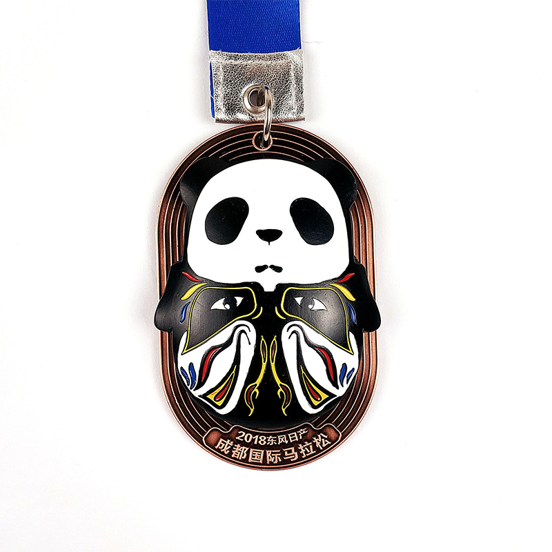 卸売カスタムスポーツマラソン賞メダルブランクゴールドメッキのお土産メタルメダル