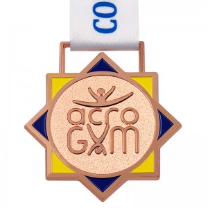 ランナーの金属メダルホルダーレスリングETSYのカスタムメダル