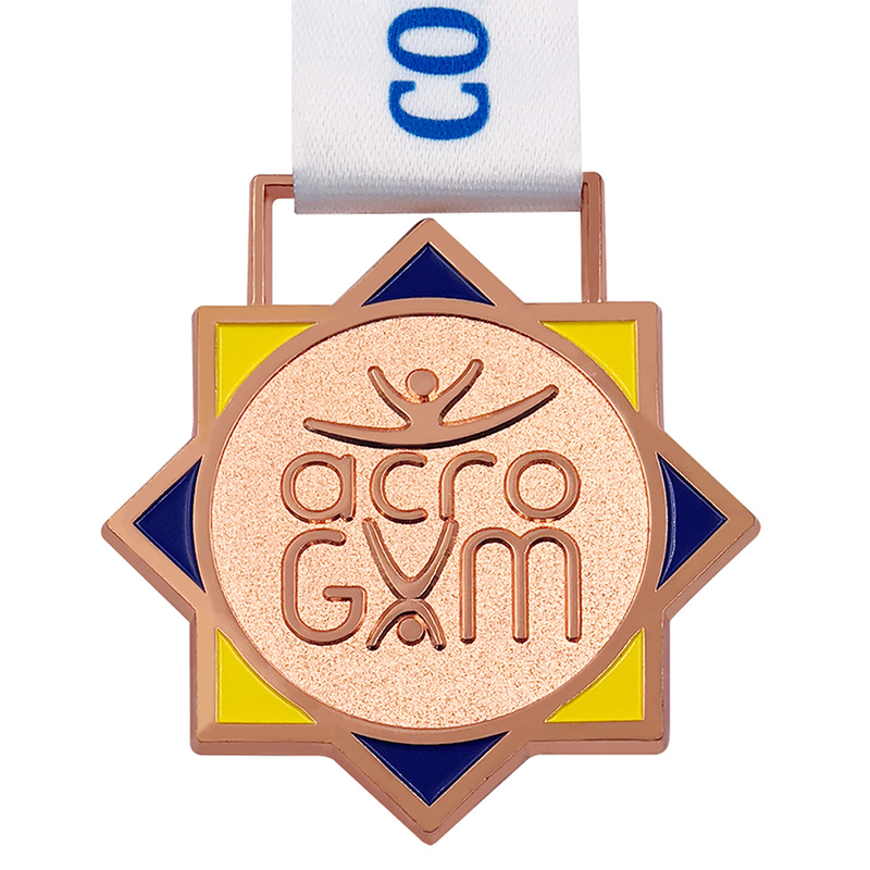 ランナーの金属メダルホルダーレスリングETSYのカスタムメダル